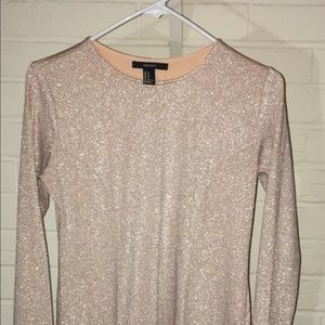 Forever 21 shimmer dress